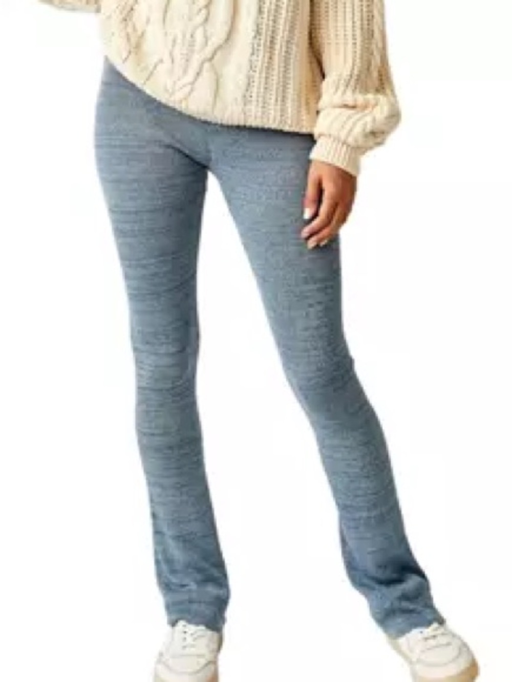 Free People Golden Hour Flare Rib Pants